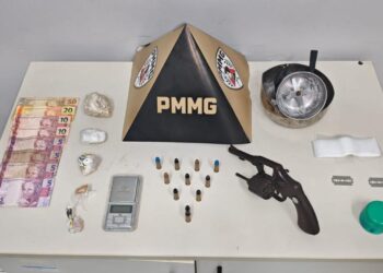 Detento em saída temporária é preso com arma e drogas em Governador Valadares